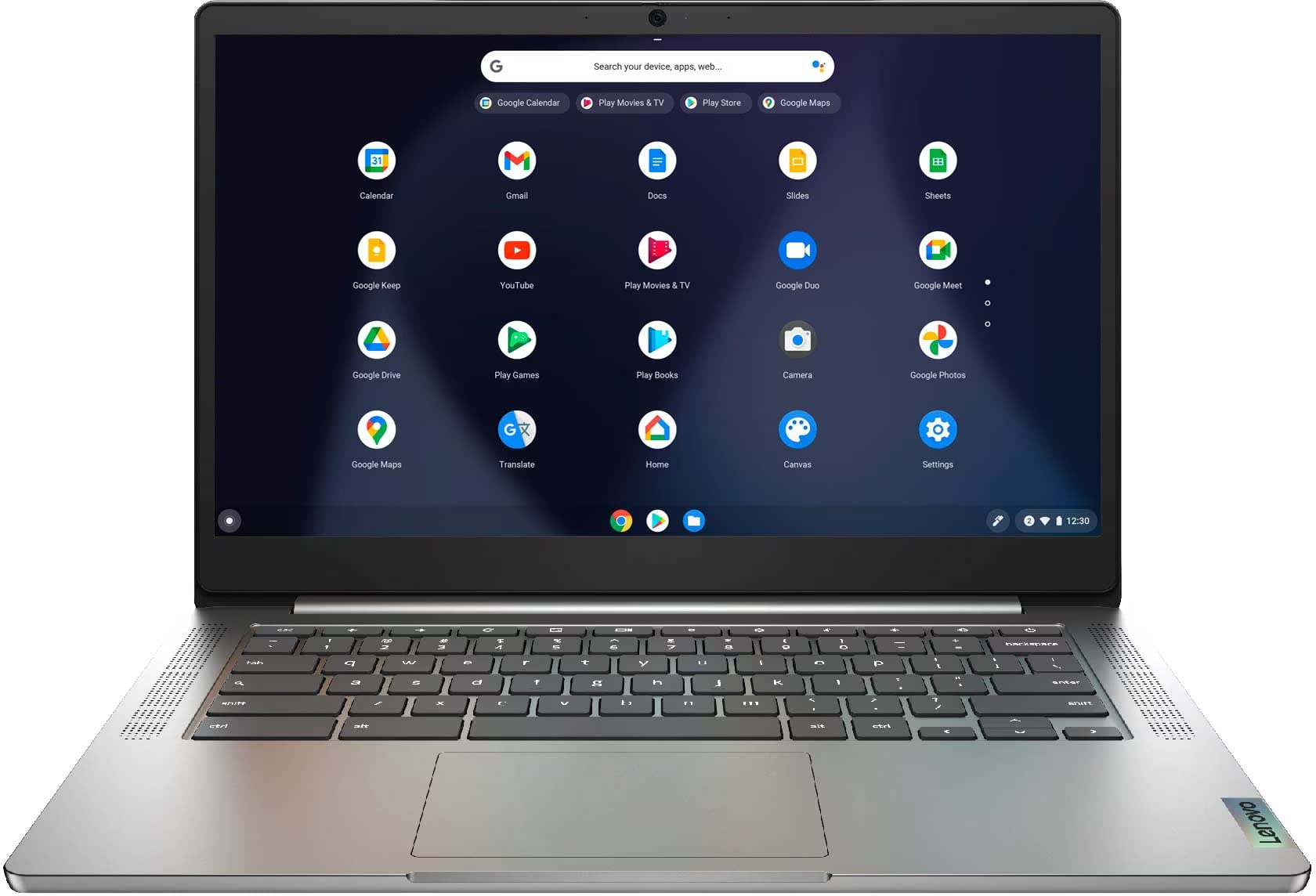 Lenovo Chromebook Touchscreen 14 inch FHD IPS Display, MediaTek